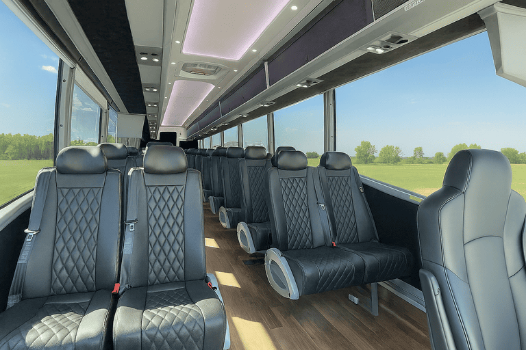 coach bus in Kettering