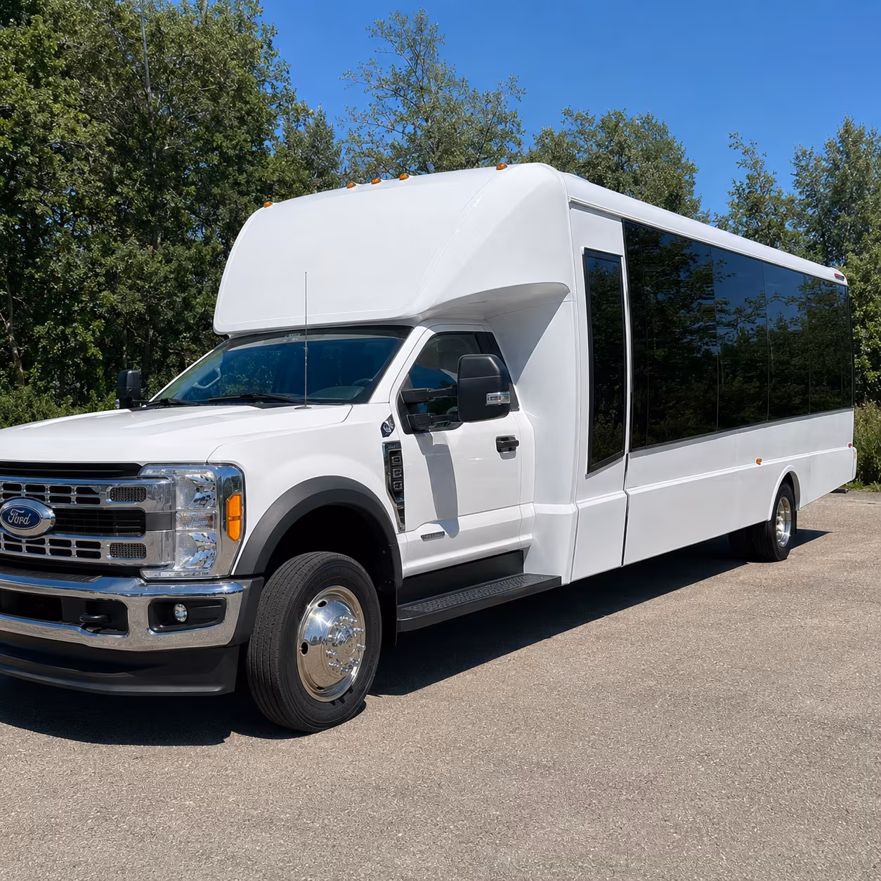 bus rentals for corporate retreats and off site team events near kettering
