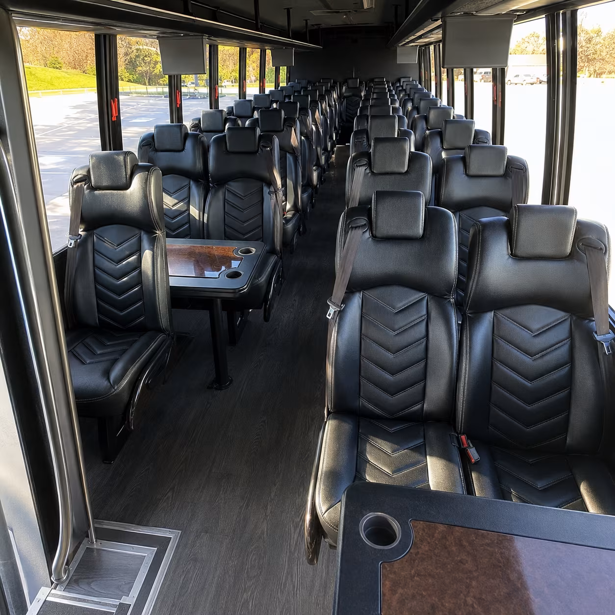 charter buses for kettering wedding receptions and multi venue days