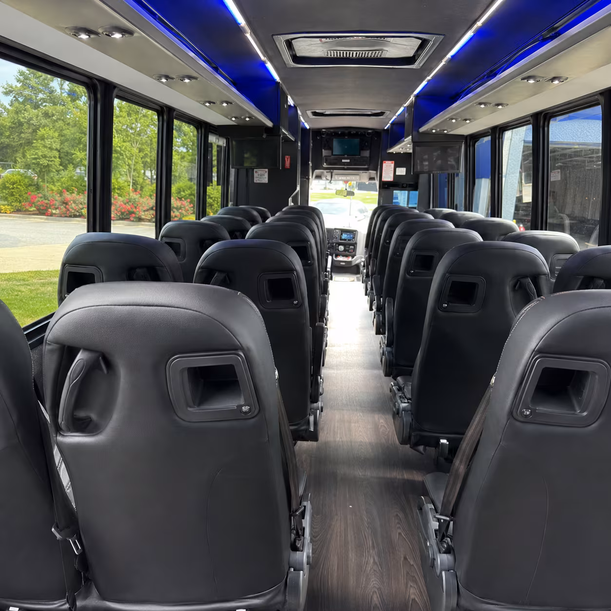 group bus transportation to columbus group and blue jackets games