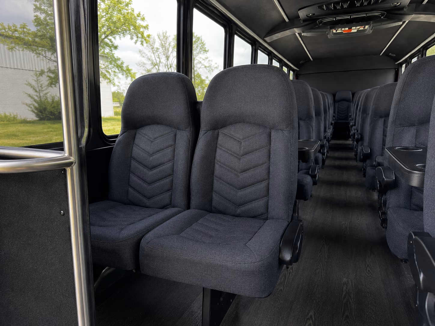 kettering 15 passenger minibus interior