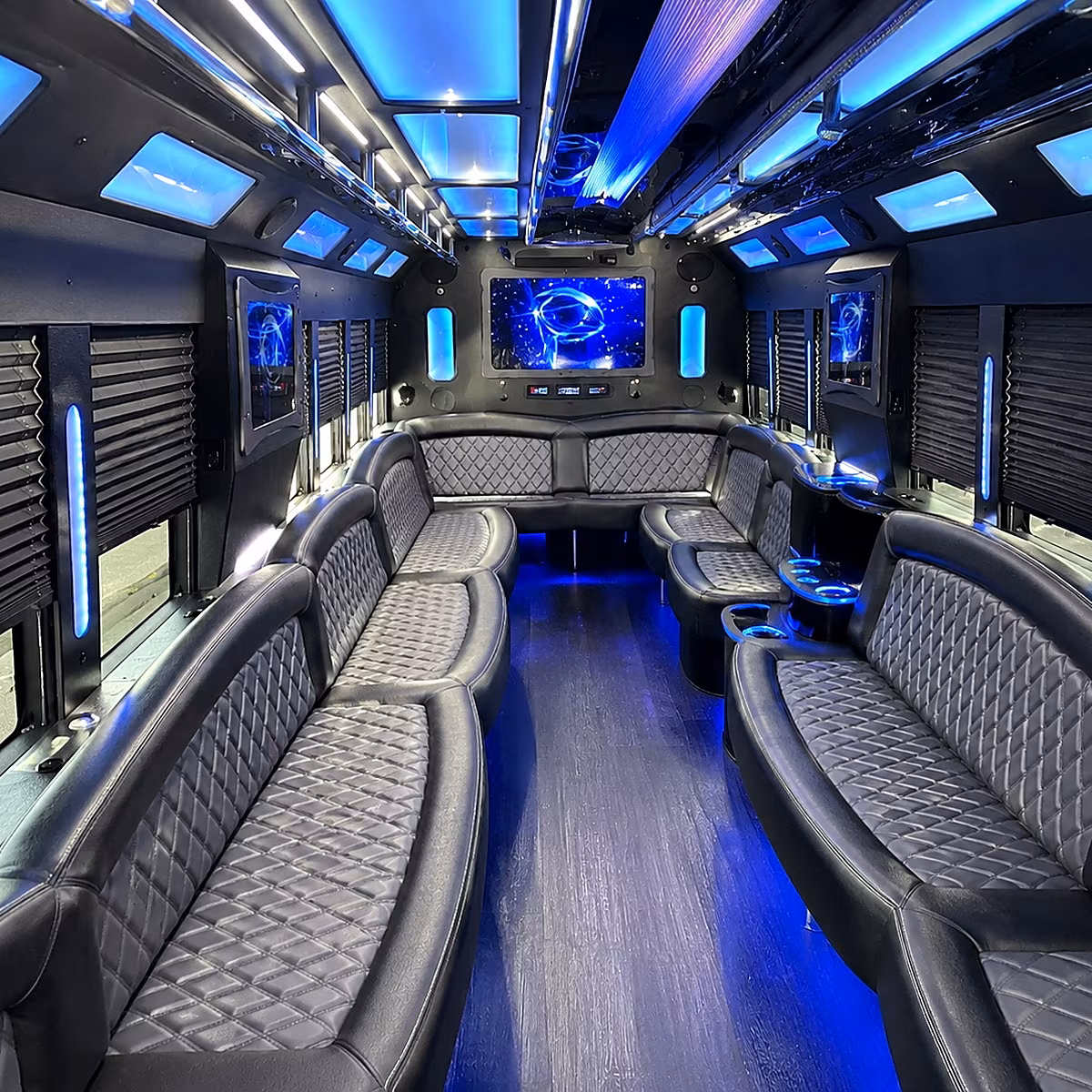 kettering party bus inside
