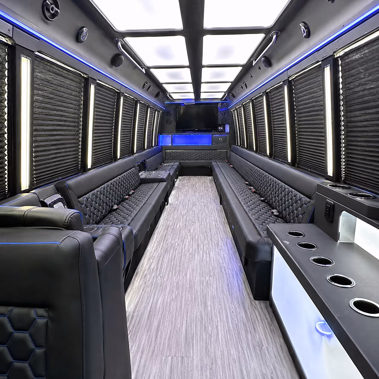 kettering party bus interior