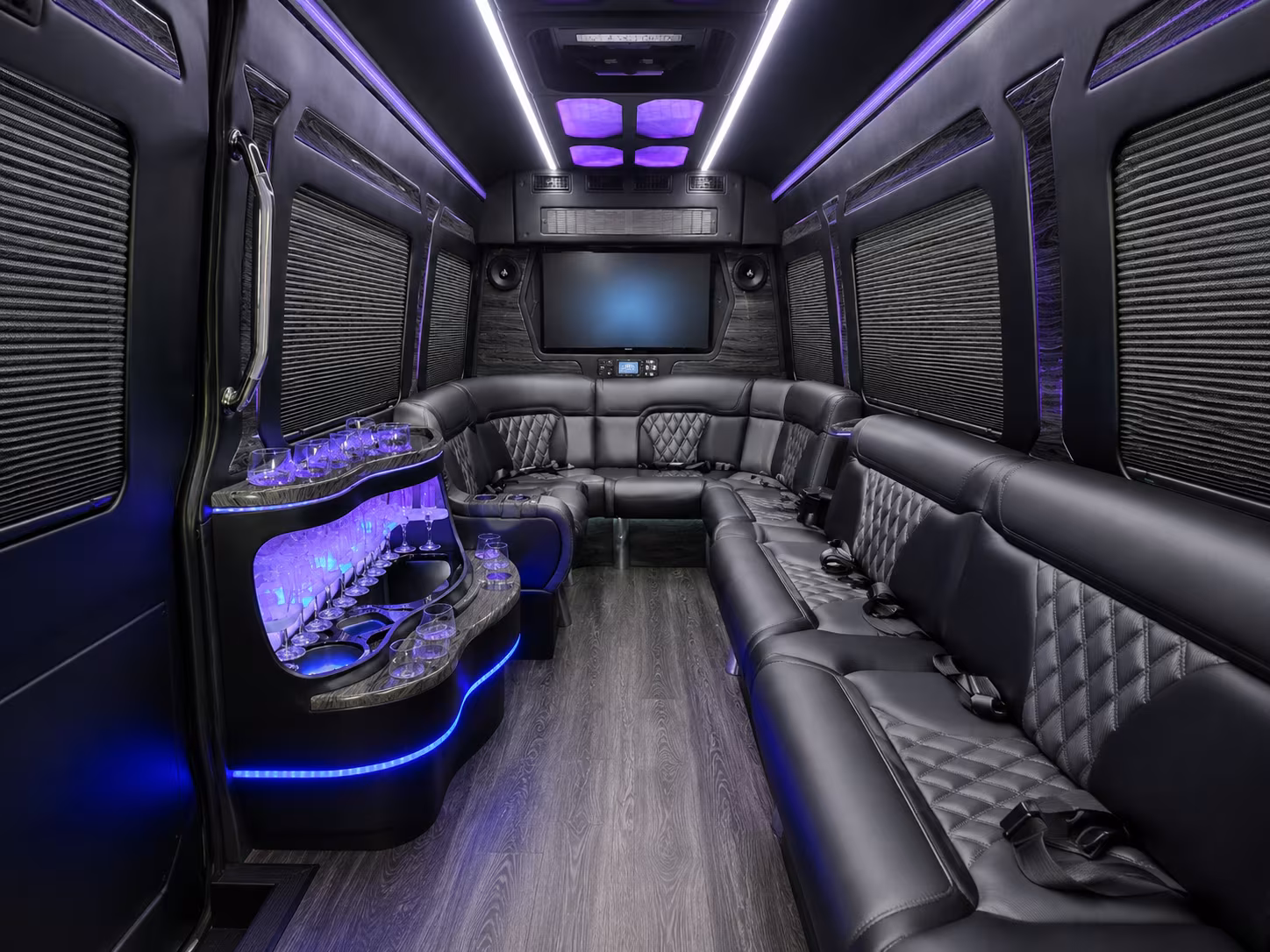 kettering sprinter limousine inside